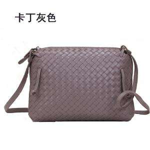 歐美品牌包包編織羊皮包包 時尚單肩包 真皮女包斜挎包小包 手工編織包包 斜背包側背包