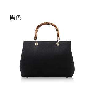 2016春季新款真皮女包 竹節手挽真皮手提包 復古外貿牛皮包包