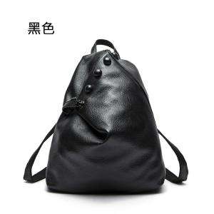 真皮女包 旅行背包 韓版時尚牛皮雙肩包 牛皮雙肩女包