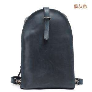 復古頭層牛皮後背包 歐美流行油蠟皮雙肩背包 時尚高檔真皮後背包 學院風學生書包