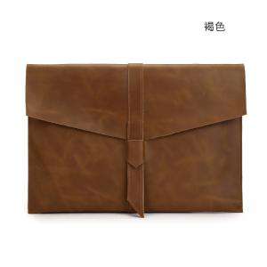 瘋馬皮Apple MacBook平板電腦包 MAC包包 頭層牛皮手拿包 內膽包IPAD包 信封包 真皮文件包