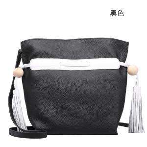 2016歐美新款流行流蘇包包 頭層牛皮肩背包 真皮斜挎包 真皮女士包包 