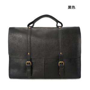 高檔品質瘋馬皮公事包 真皮男包 手工復古單肩斜挎包 頭層牛皮筆電包 橫款商務手提公文包