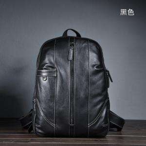 真皮雙肩後背包 頭層牛皮筆電包 學生書包 商務電腦背包 復古真皮男包