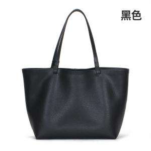 簡約大容量托特包 復古歐美時尚牛皮手提包 女式單肩包 真皮女包 購物手袋
