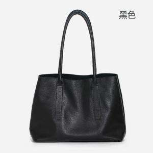 時尚韓版女包 頭層牛皮托特包 ins單肩手提包 購物袋 通勤女包 真皮包包