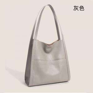 頭層牛皮托特包 女士包包 新款時尚大容量手提包 百搭軟皮單肩包手袋 女生腋下包