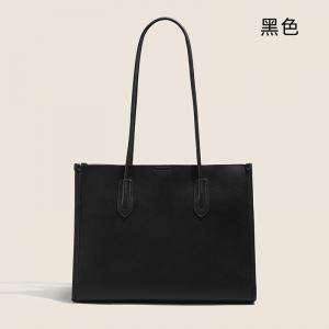 新款柔軟真皮托特包 女包包高級感單肩包 大容量上班通勤牛皮手袋 女士手提包