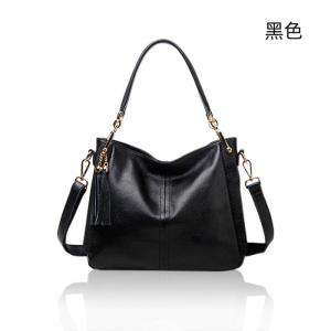 真皮流蘇包 女士斜挎包 街頭潮流箱包托特包 百搭手提包時尚手袋斜背包側背包 頭層牛皮單肩背包