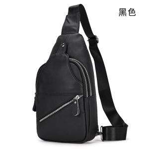 真皮胸包男士斜背包 男款單肩包iPad斜挎包 牛皮男包休閑包肩背包