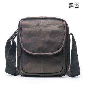 新款男士真皮簡約單肩包 頭層牛皮斜挎包 7.9寸iPad包包 時尚男包斜背包側背包