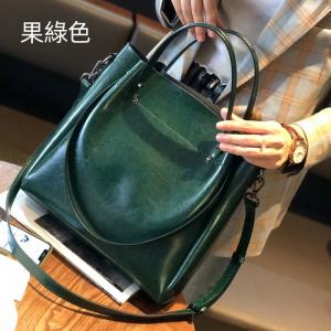 歐美時尚多功能手提包 高級感水桶包托特包真皮女包包 通勤大容量斜挎包單肩腋下包