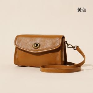 頭層牛皮信封包 復古真皮女包 高級感簡約斜背包 百搭單肩斜挎包側背包小背包推薦