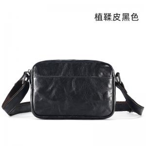 復古瘋馬牛皮斜背包 真皮男士肩背包運動手機包 新款單肩包側背包休閑小背包實用包包推薦