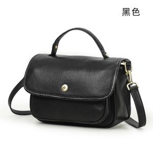 頭層牛皮女士兩用包包 手提包斜挎包 多袋可裝7.9寸iPad女款單肩包斜背包推薦