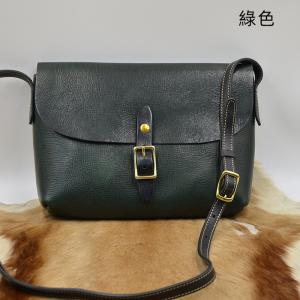 新款植鞣皮頭層牛皮手工女包 樹膏皮復古斜挎包機車包 休閑女生斜背包跨包推薦