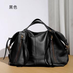 軟皮手袋 頭層牛皮大包包手提包 真皮大容量單肩斜挎包旅行包 歐美機車個性斜背包推薦