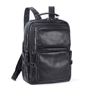 男士雙肩包 軟牛皮後背包 真皮男士旅行包 韓版潮流男包 頭層牛皮新款學生書包推薦