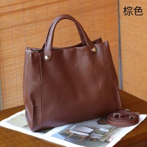 真皮女包 復古頭層植鞣牛皮斜挎單肩包 時尚百搭手提包斜背包手袋 女士大包包推薦