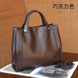 真皮女包 復古頭層植鞣牛皮斜挎單肩包 時尚百搭手提包斜背包手袋 女士大包包推薦