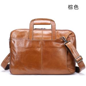 多功能油蠟皮擴容後背包手提包 真皮包包旅行包公事包 戶外休閒斜背包 大容量雙肩背包公文包推薦