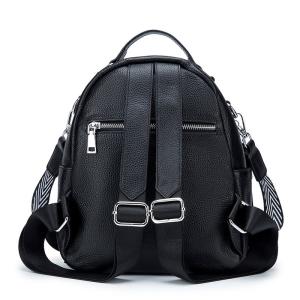 真皮軟皮後背包 新款多功能大容量簡約時尚學生書包 頭層牛皮女士旅行包休閒背包 雙肩包女推薦