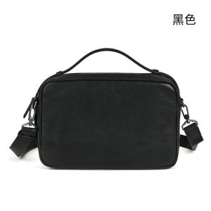復古真皮男士斜挎包 戶外騎行簡約公事包 休閒時尚手提包 個性斜挎包新款男包推薦