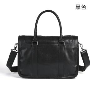 大容量頭層牛皮商務公文包 通勤電腦包手提包 手工擦色復古包包斜背包 真皮公事包推薦