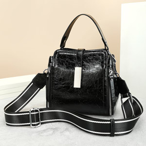 熱銷時尚真皮女士斜背包 真皮單肩包 百搭水桶包 頭層牛皮高檔手提包女生手袋推薦