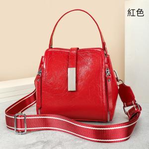 熱銷時尚真皮女士斜背包 真皮單肩包 百搭水桶包 頭層牛皮高檔手提包女生手袋推薦