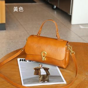 小眾復古高級感小方包 植鞣牛皮手提包女包 真皮手袋斜挎包單肩包斜背包推薦