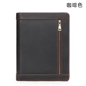 瘋馬皮男士新款商務通勤ipad收納平板包 真皮復古保護套手拿包手包 多卡位皮夾包包推薦