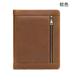 瘋馬皮男士新款商務通勤ipad收納平板包 真皮復古保護套手拿包手包 多卡位皮夾包包推薦