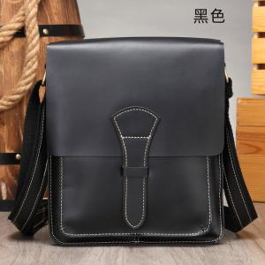 瘋馬皮男包斜背包 頭層牛皮男士真皮單肩包 男款復古ipad包包斜挎包 大容量單肩挎包推薦