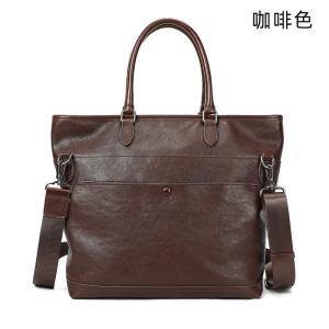 頭層牛皮大容量托特包 上班休閒便攜手提包 高級感時尚單肩女包購物手袋斜背包水桶包推薦