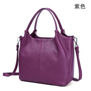 新款女士真皮托特包 大容量時尚通勤手提包 高檔休閒單肩包購物手袋 女生腋下包斜背包推薦