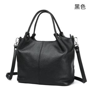 新款女士真皮托特包 大容量時尚通勤手提包 高檔休閒單肩包購物手袋 女生腋下包斜背包推薦