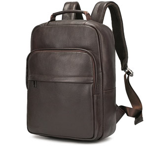 男士新款後背包 真皮雙肩背包 通勤電腦背包 大容量頭層牛皮戶外旅行包 學生書包推薦