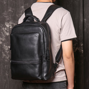 新款真皮穿拉杆箱雙肩包 頭層牛皮出差旅行背包 大容量手提電腦包 男後背包推薦
