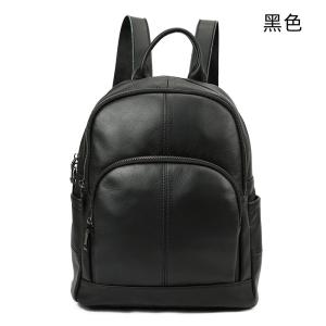 真皮女士雙肩包 精緻休閒軟牛皮後背包 大容量高檔時尚學生書包潮包包雙肩背包推薦