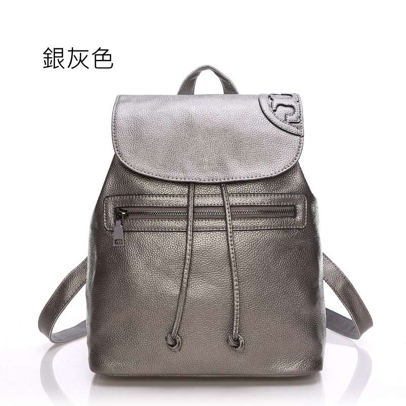時尚真皮後背包