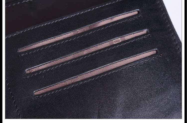 復古油蠟皮長款皮夾 頭層牛皮橫款錢包 大容量男士真皮手拿包 商務手抓包 真皮皮夾