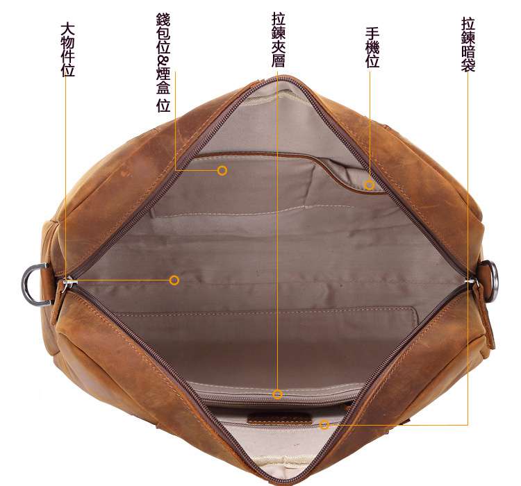 歐美瘋馬皮行李包 復古男士真皮旅行包 牛皮商務出差手提包 真皮郵差包 瘋牛皮真皮男包 真皮包包 