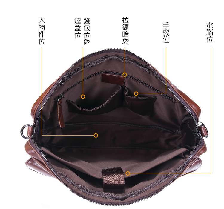 復古油蠟牛皮手提包 商務頭層牛皮公事包 油蠟皮出差筆電包 真皮公文包 男士側肩包  筆記本電腦包 真皮男包 真皮包包 