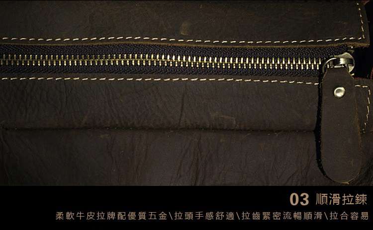 復古瘋馬皮商務手提包 頭層牛皮斜背包 真皮男士公事包 牛皮公文包 休閒瘋牛皮肩背包 真皮男包 真皮包包