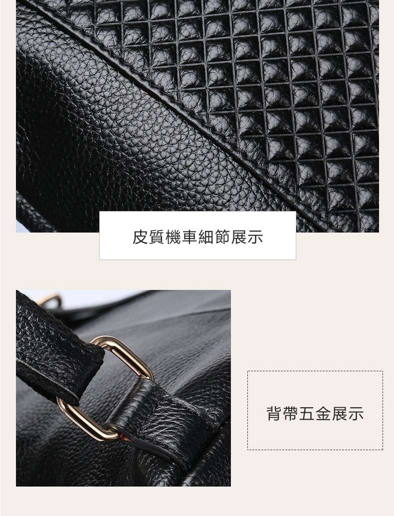 韓版女士頭層牛皮後背包 時尚百變流蘇包 真皮雙肩包 多功能背包 旅行背包  真皮女包 真皮包包