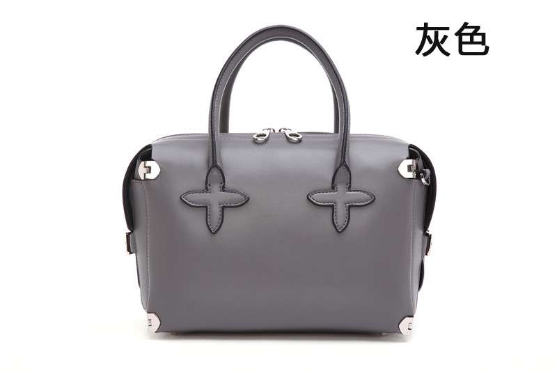 歐美風範真皮手提包 女性職場肩背手提包 牛皮通勤女包 新款真皮女包 商務女包 真皮包包
