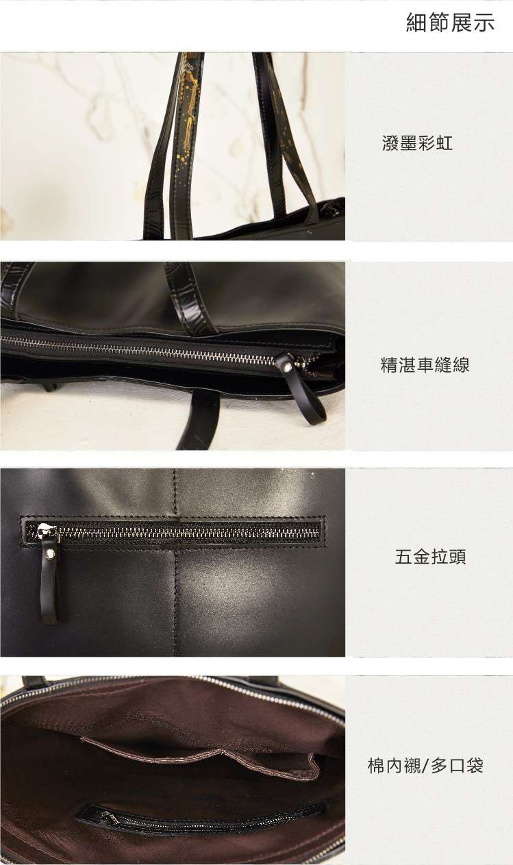 復古文藝頭層牛皮托特包 高檔女士真皮肩背包 印花真皮手提包 小清新女子購物袋 真皮包包