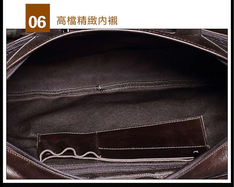高檔三層頭層牛皮手提包 大容量油蠟牛皮側背包 歐美復古油皮男包 真皮公事包公文包  真皮男包 真皮包包