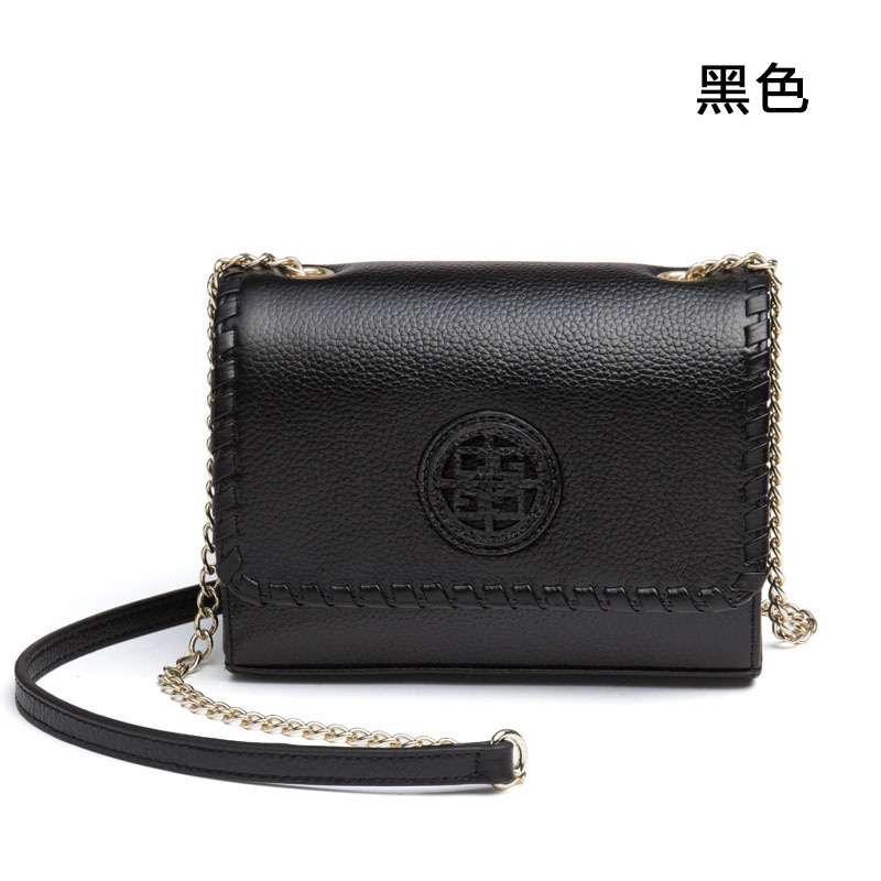 時尚百搭真皮女包 牛皮單肩女包 小女士斜挎包 流行小包包 真皮鏈條小方包 真皮包包